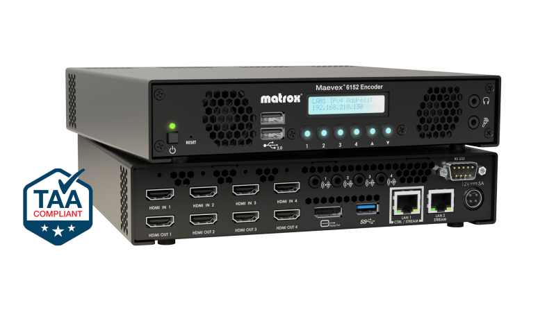 Maevex 6152 Quad 4K Decoder