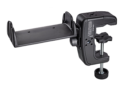 16085 Headphone holder with table clamp - black image 1