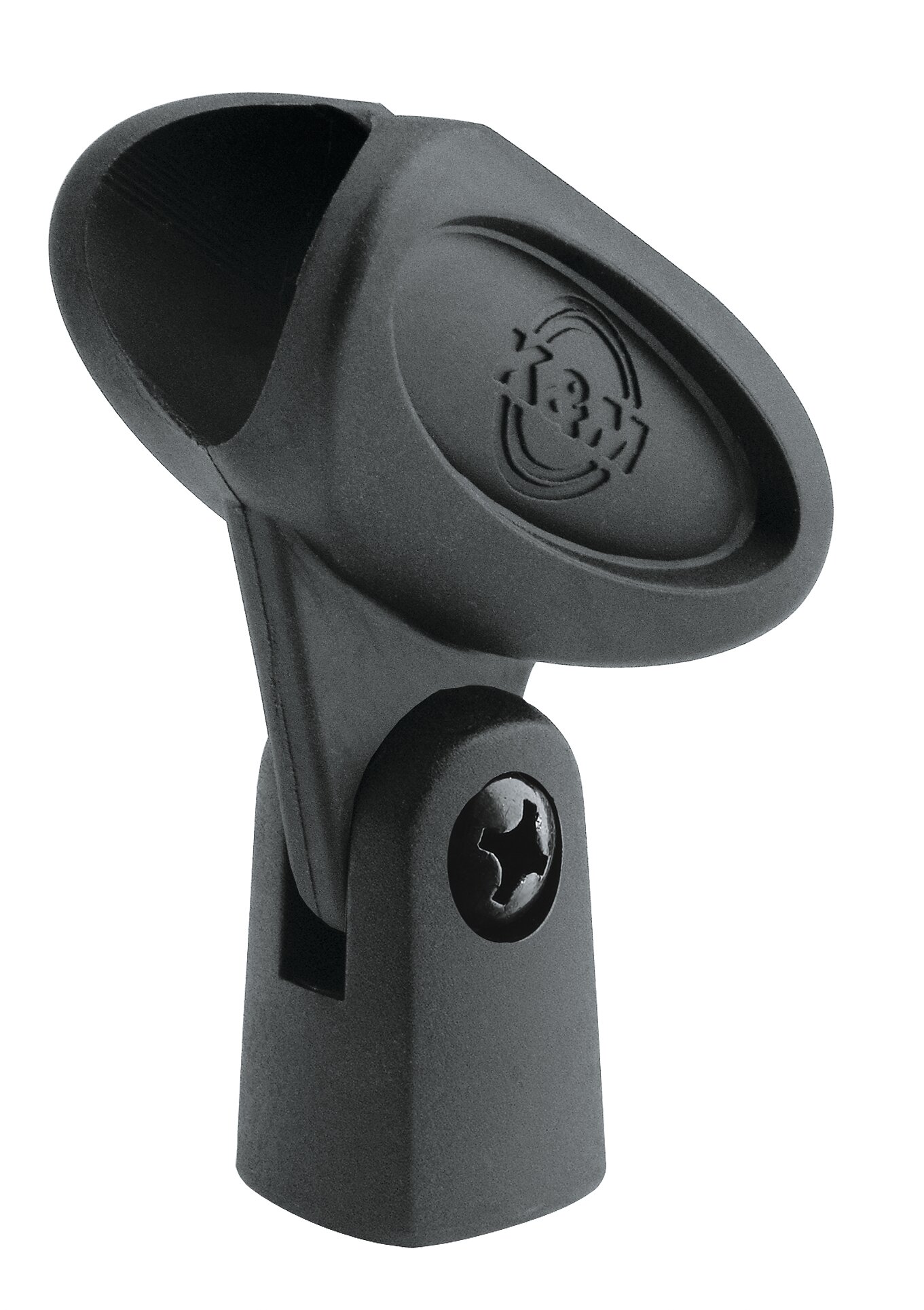 85035 Microphone clip - black, 3/8 and 5/8