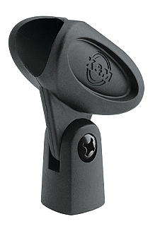 85035 Microphone clip - black, 3/8 and 5/8 image 1