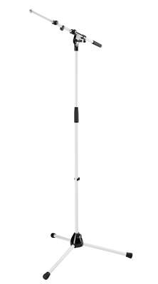 210/9 Microphone stand pure white