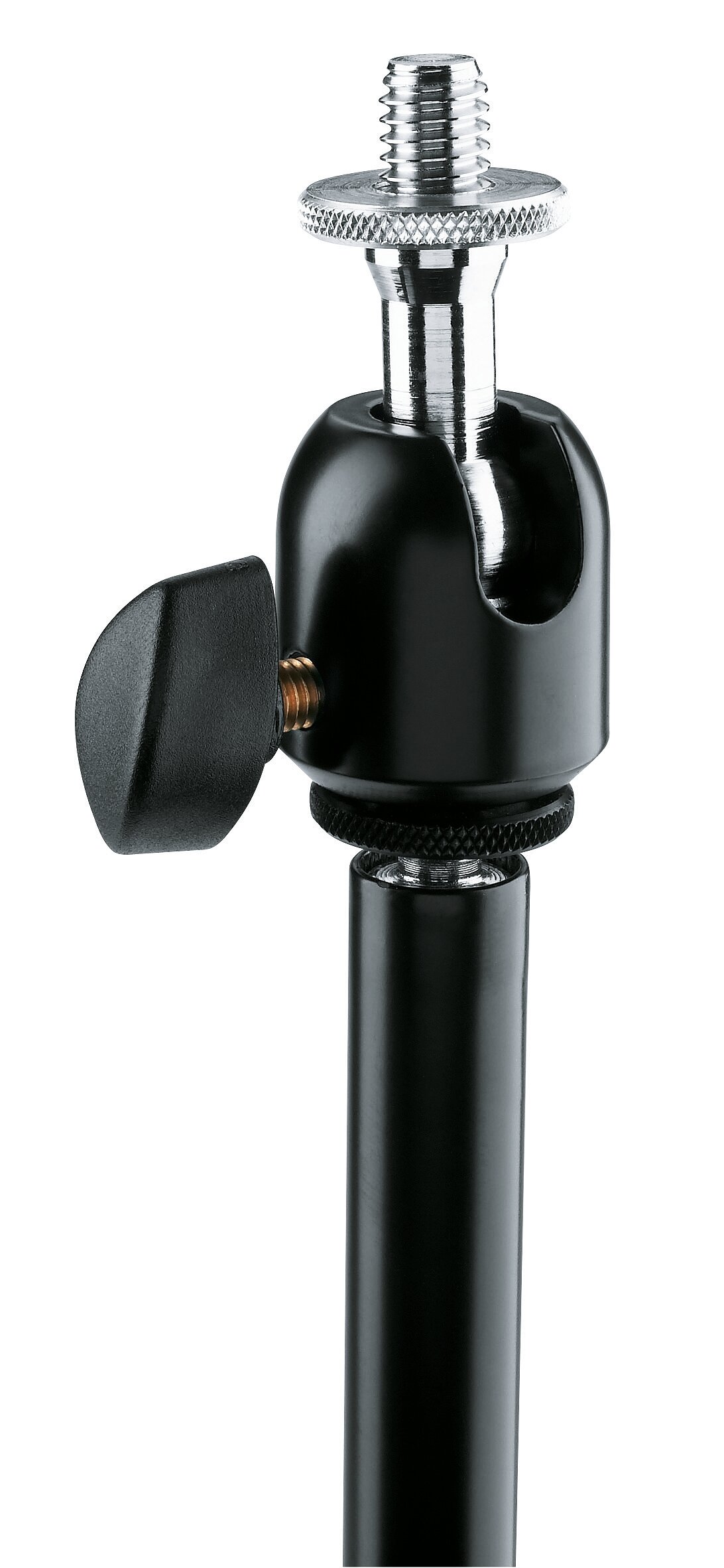 19695 Universal joint black 3/8" male thread