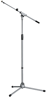 Microphone stand Soft-Touch gray image 1