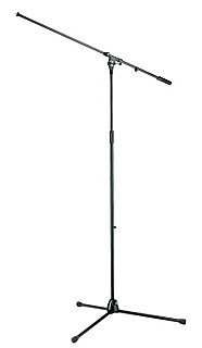 21021 Overhead microphone stand black image 1