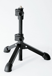 23150 Tabletop microphone stand black 3/8 image 1