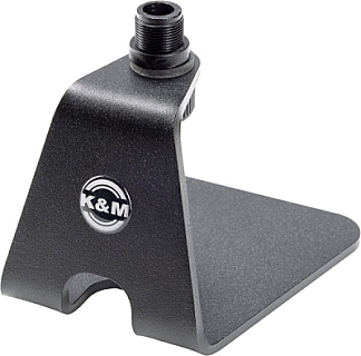 23240 Table microphone stand - structured black image 1
