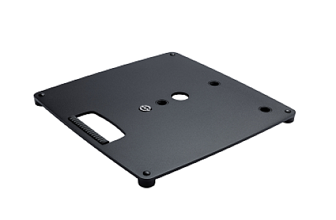 Base plate S (3 x M20) structured black image 1