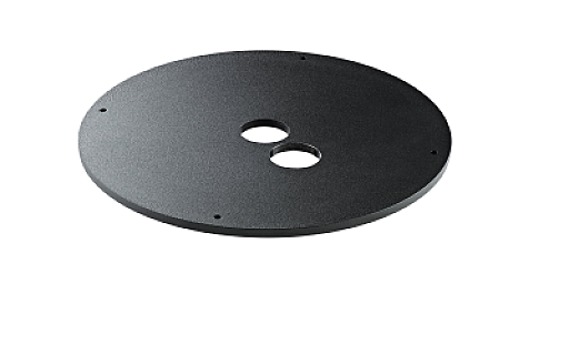26709 Additional weight for base plates structured black image 1