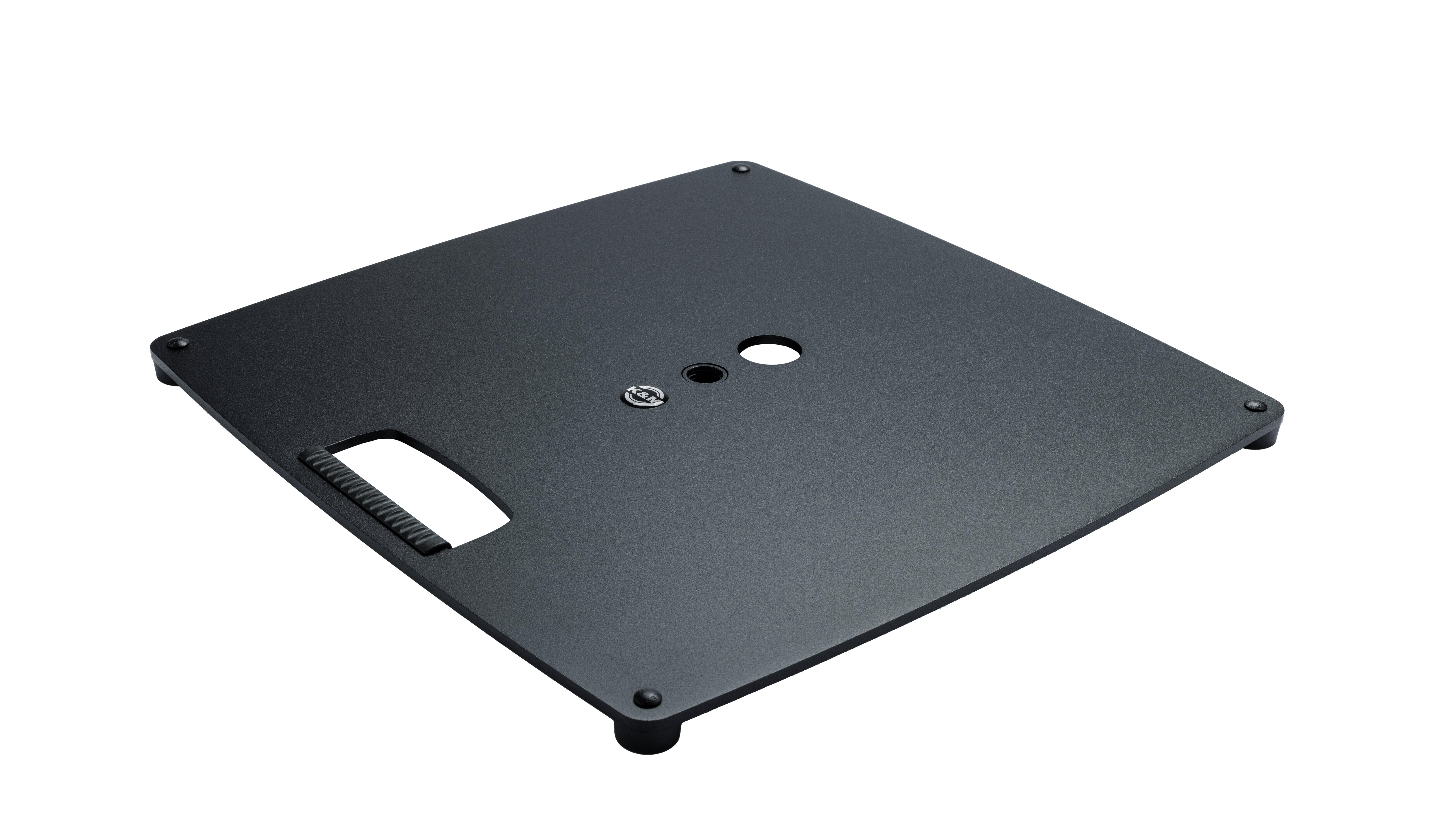 Base plate M structured black