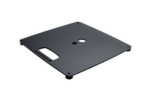26711 Base plate S structured black image 1