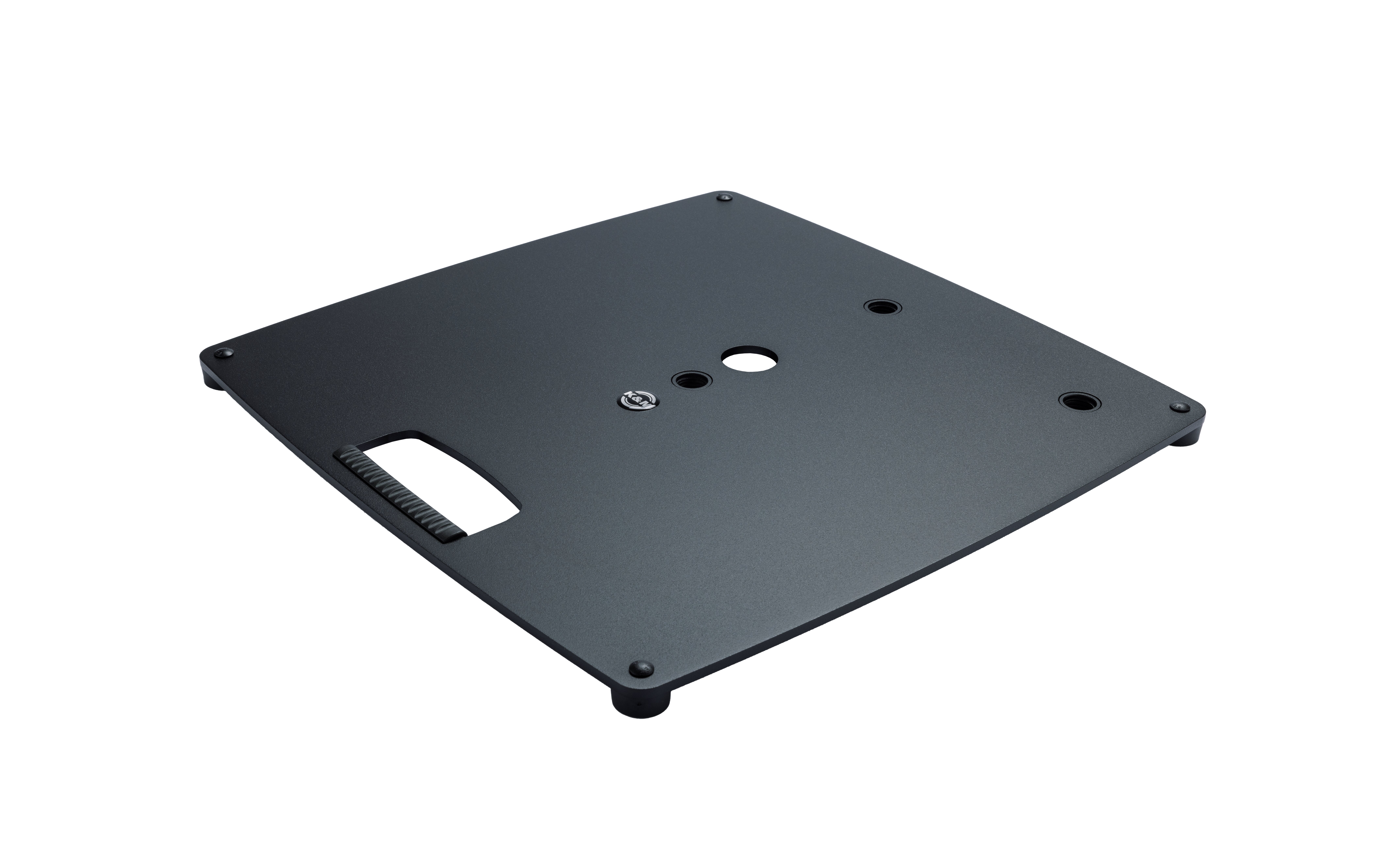 26713 Base plate M (3 x M20) structured black