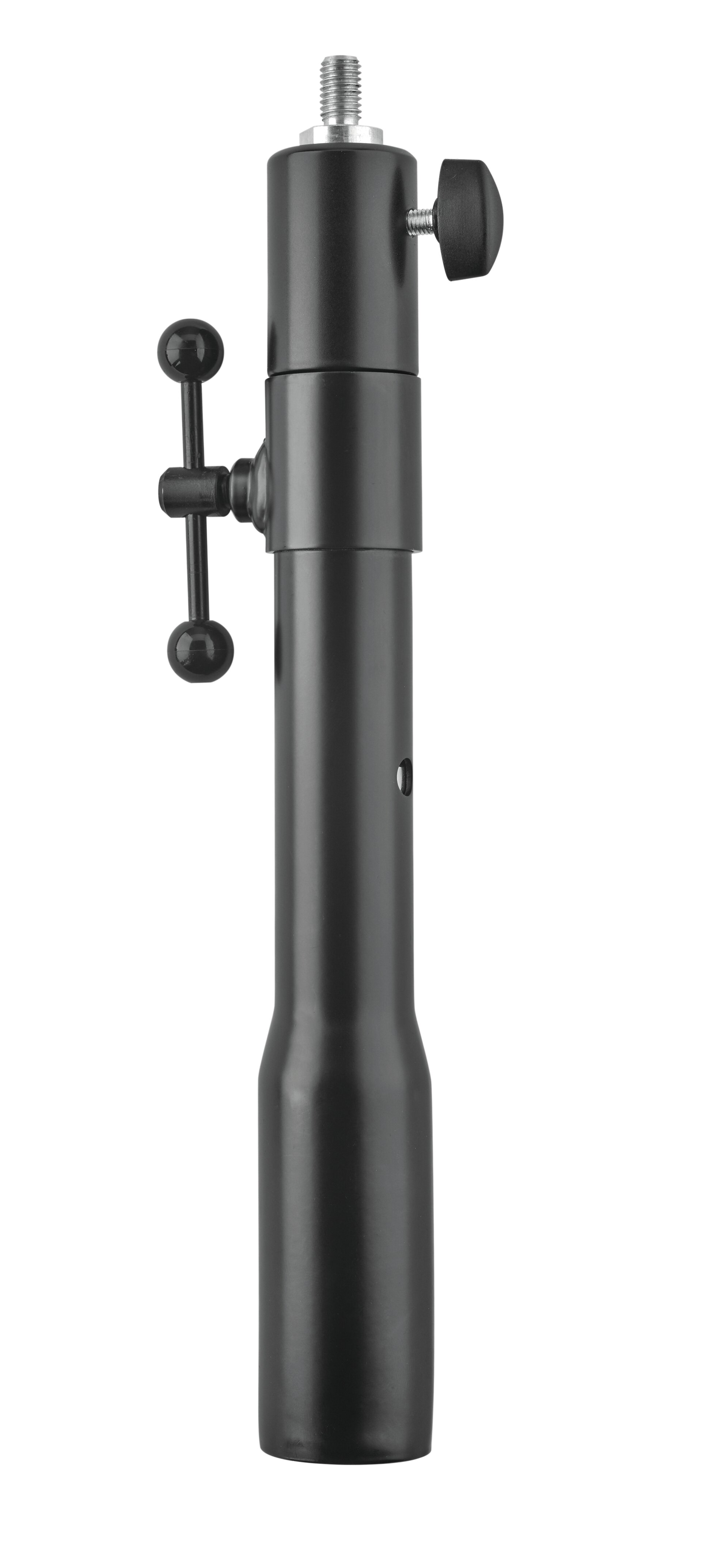 66390 TV spigot adapter bundle black / zinc-plated