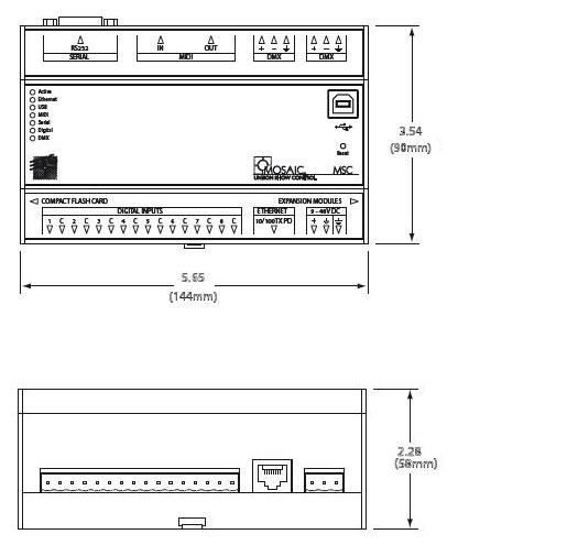 Mosaic Show Controller MSC4