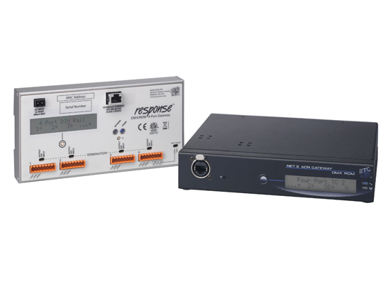 Response 4 Port DMX/RDM Gateway N34G-DIN