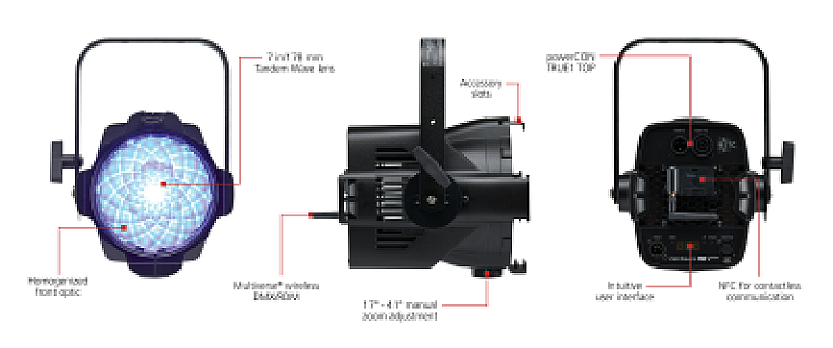 ColorSource PAR V Zoom Black image 1