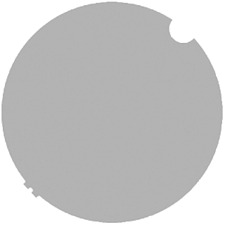 Elliptical Wallwash Filter (17° x 46°) for AX9 image 1