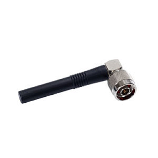 2 dBi Black 90° angled antenna image 1