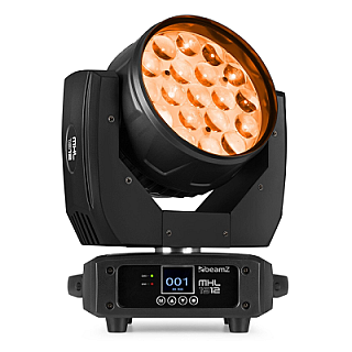 MHL1912 LED Wash Moving Head with Zoom image 1