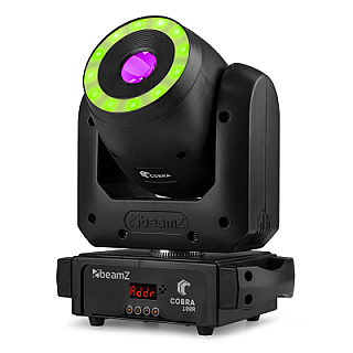 Cobra 100R LED Spot Moving Head with Ring image 1