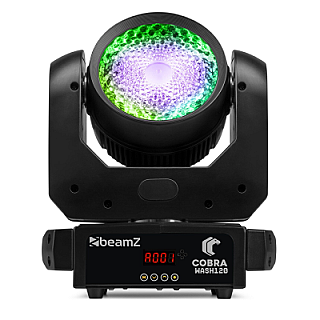 Cobra Wash120 LED Moving Head with LED Ring image 1