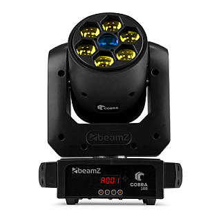 Cobra 160 LED Spot Moving Head with Bee Eye image 1
