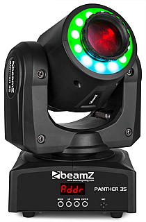 Panther 35 LED Spot Moving Head with Ring image 1