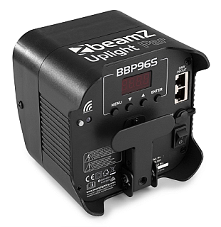 BBP96S Battery Uplight Par 6x 12W WDMX image 1