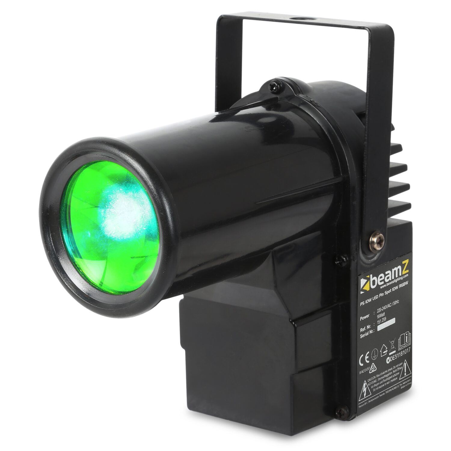 PS10W LED Pin Spot 10W 4-in-1 DMX