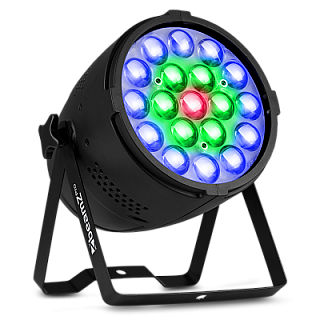BAC552Z Aluminium PRO PAR Zoom RGBW LEDs image 1