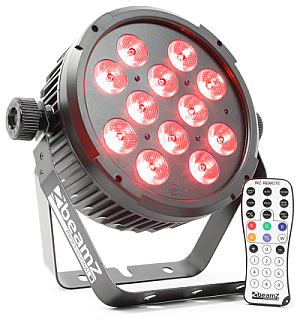 BT310 Flat PAR 12x 6W 4-in-1 LEDs image 1