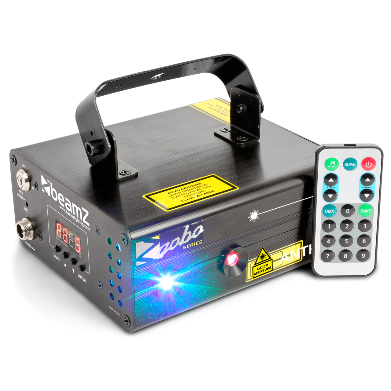 Anthe II Double Laser 600mW RGB Gobo DMX IRC