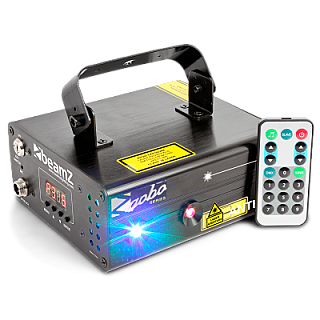 Anthe II Double Laser 600mW RGB Gobo DMX IRC image 1