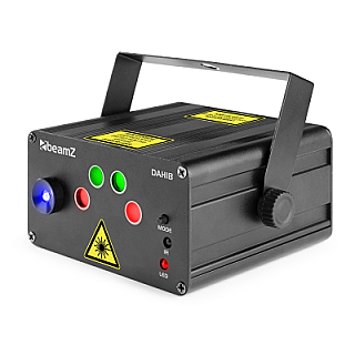 Dahib Double RG Gobo Laser System with Blue LED image 1