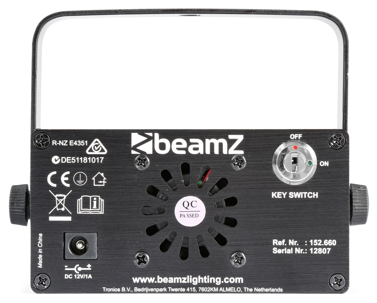 Bianca Double Laser 330mW RGB Gobo IRC