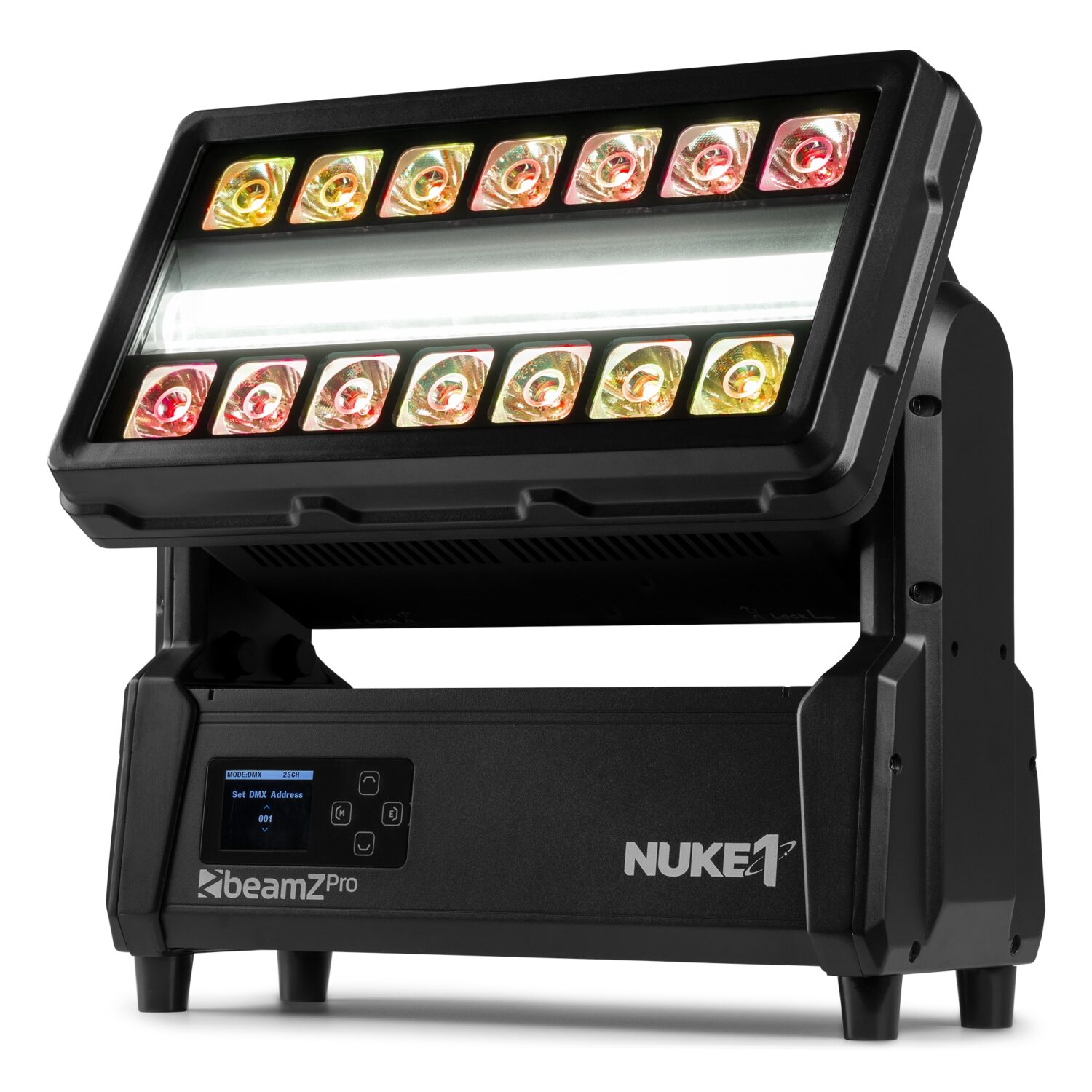 NUKE1 Motorized Strobe/Beam Outdoor