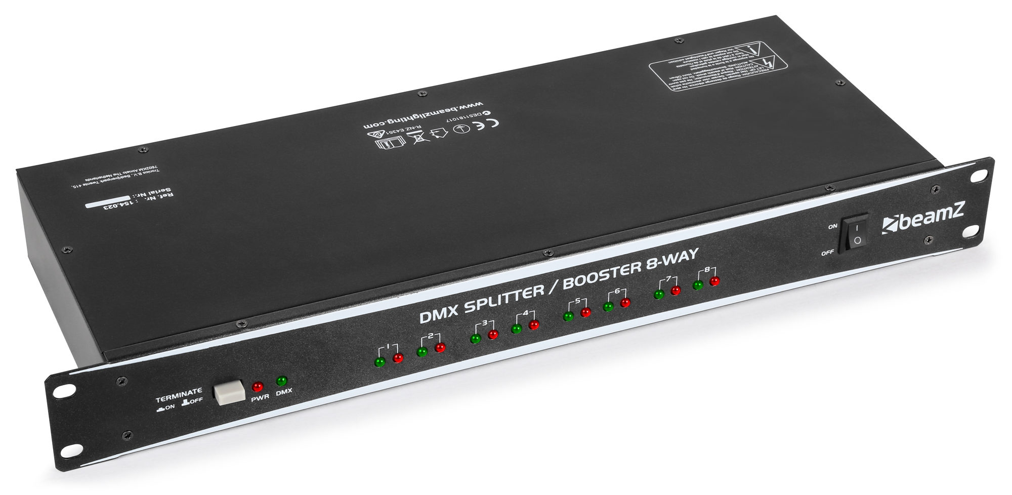 DMX8 Splitter / Booster 8-way