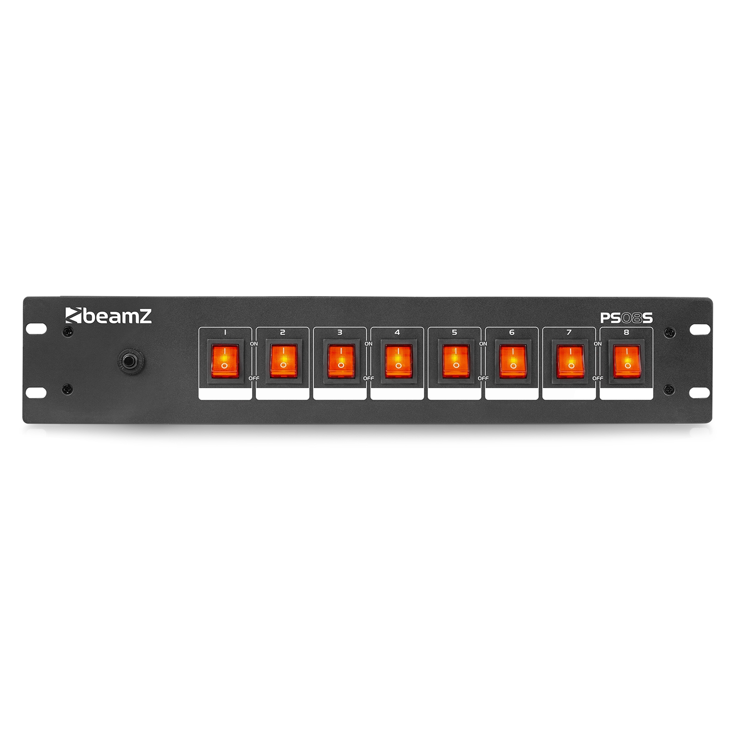 PS08S Switch Panel 8-Channel Schuko Sockets