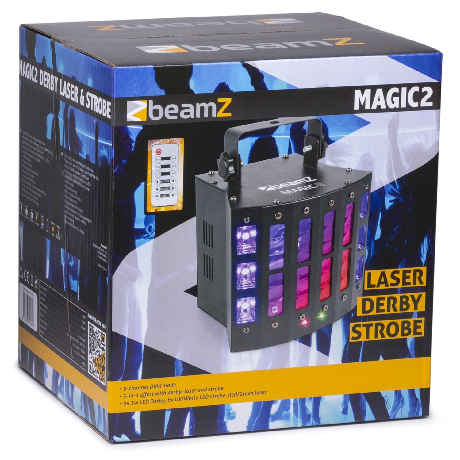 Magic2 Derby with Laser RG and strobe