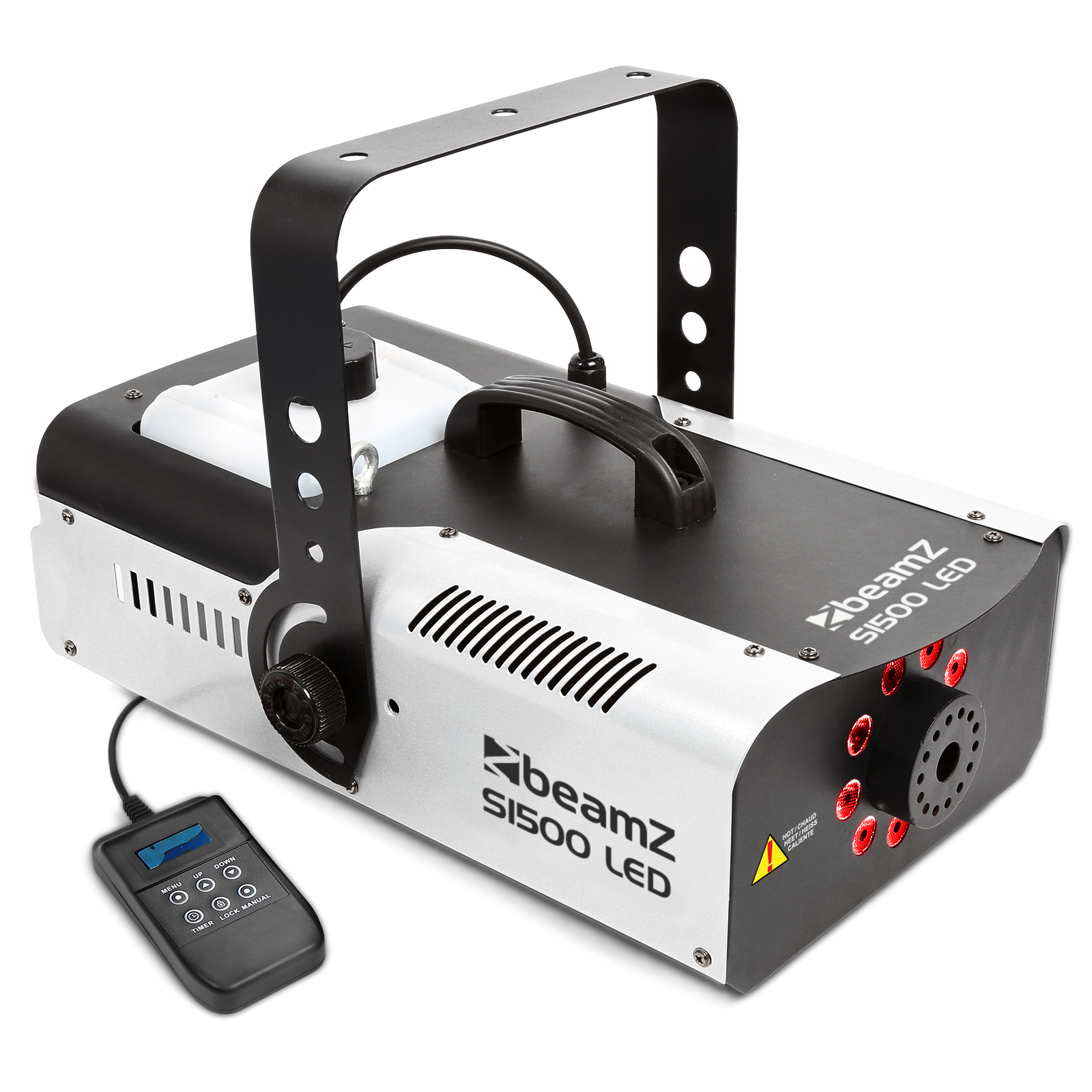 S1500LED Smoke Machine 9x 3W RGB DMX