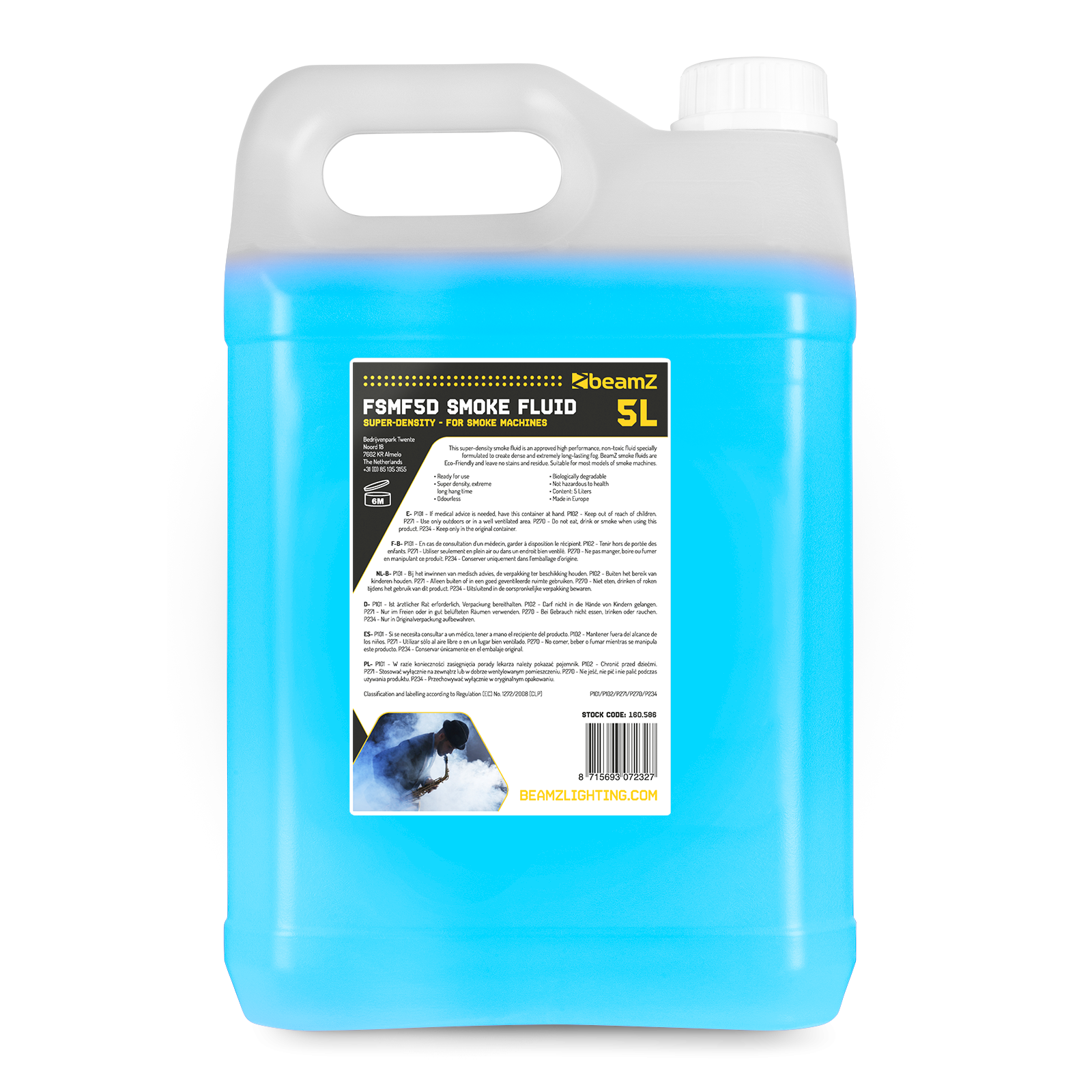 FSMF5D Smoke Fluid 5L Super-Density