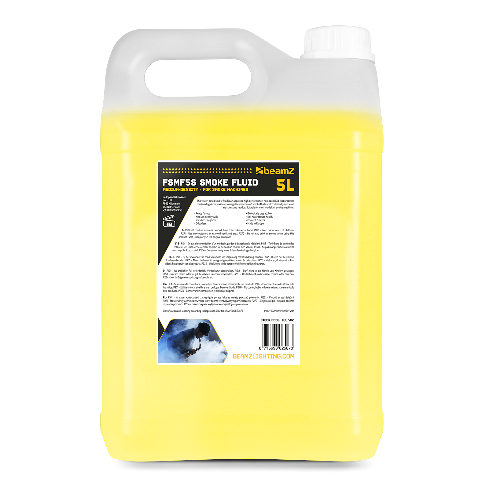 FSMF5S Smoke Fluid 5L Medium-Density