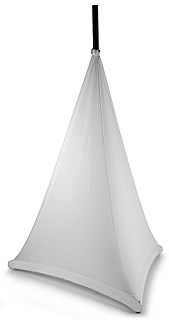 LSS12W Speaker stand cover white 120cm image 1