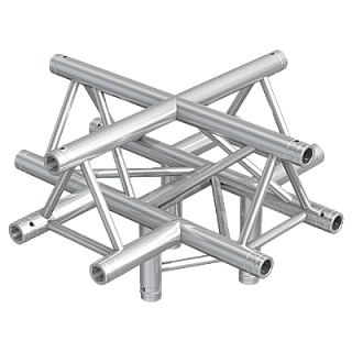 P33-T36 Truss 3-way T horizontal apex down image 1