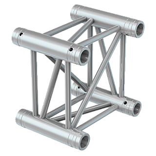 P30-C30 Truss 3-way corner 90º Black image 1