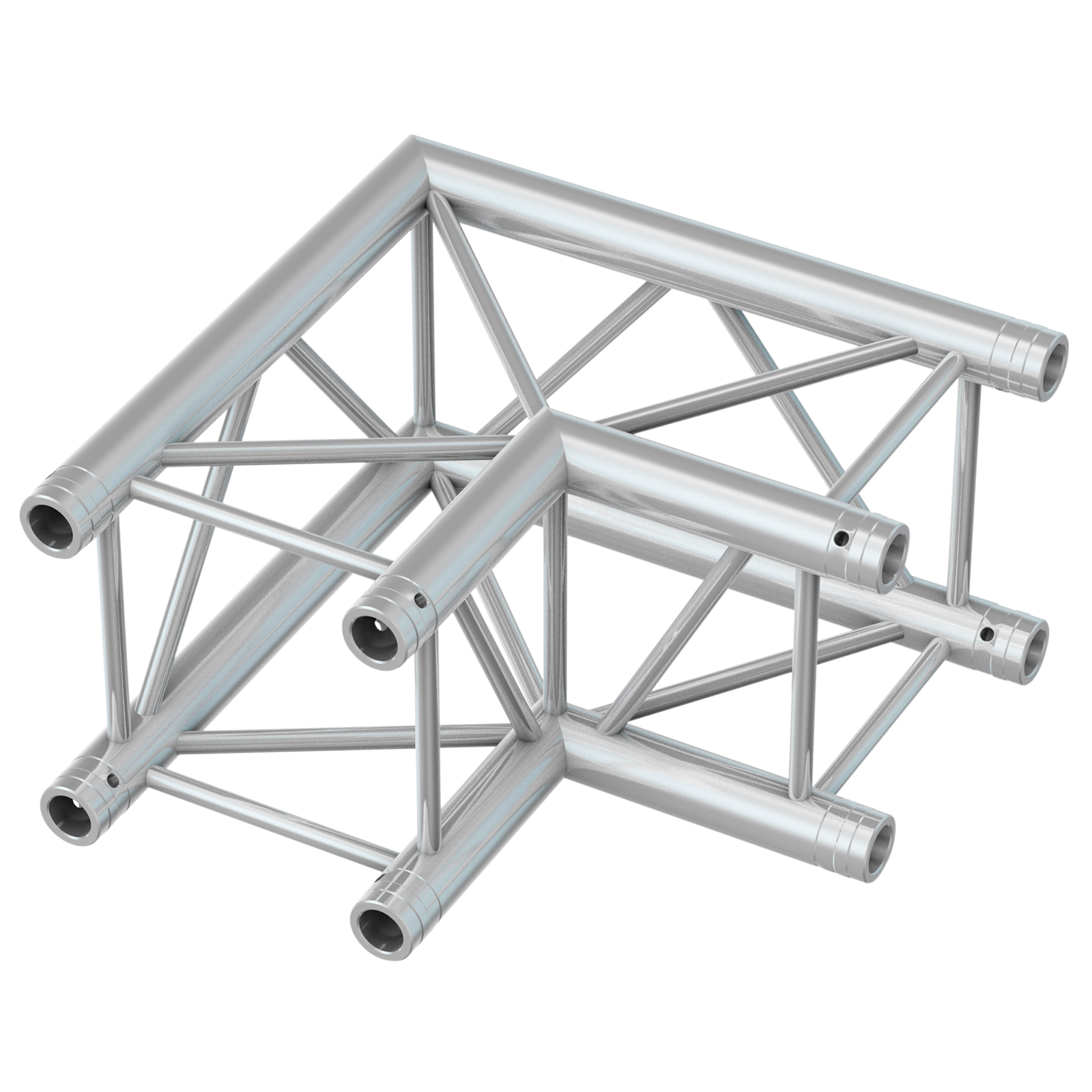 P30-C21 Truss 2-way corner 90º Black