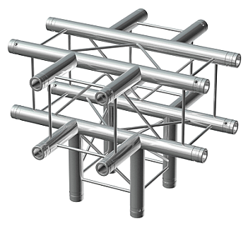 P24-C55 Deco Truss 5-way T junction image 1