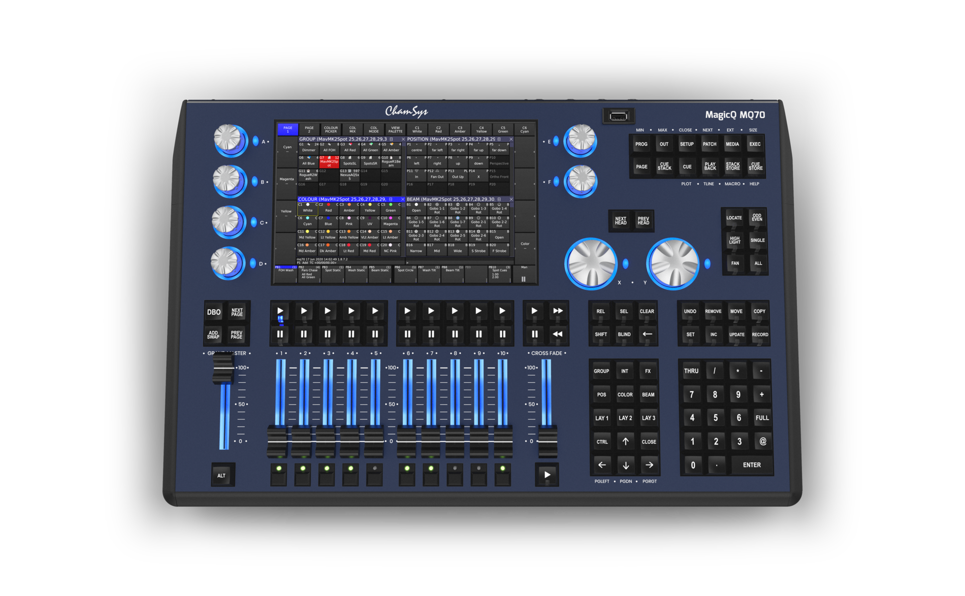 MagicQ MQ70 Compact Console