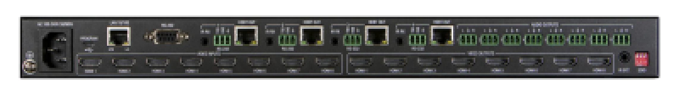 Precis 8x8+4 4K60 HDMI Matrix Switcher image 1