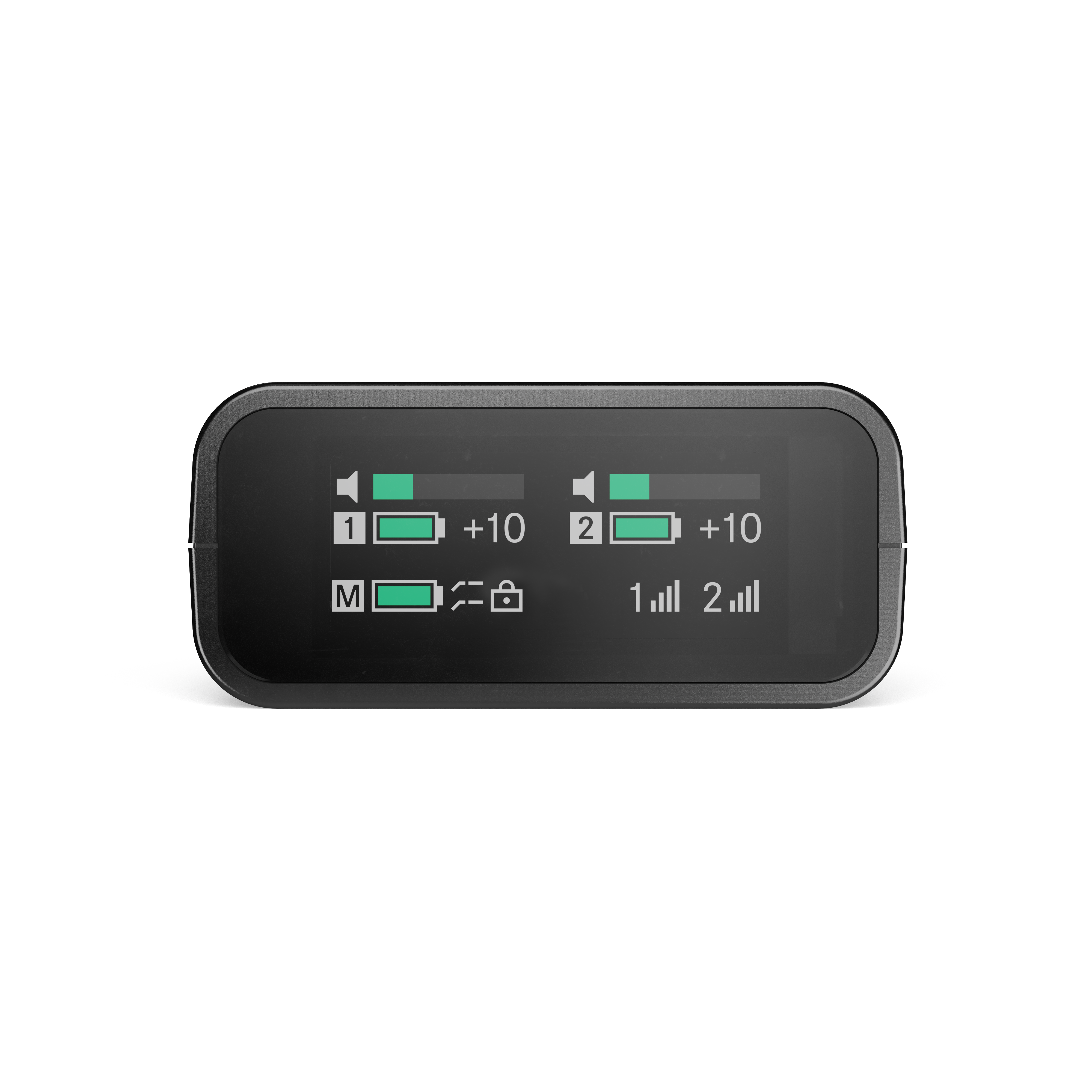 Profile Wireless Receiver Two-Channel Portable Wireless Receiver
