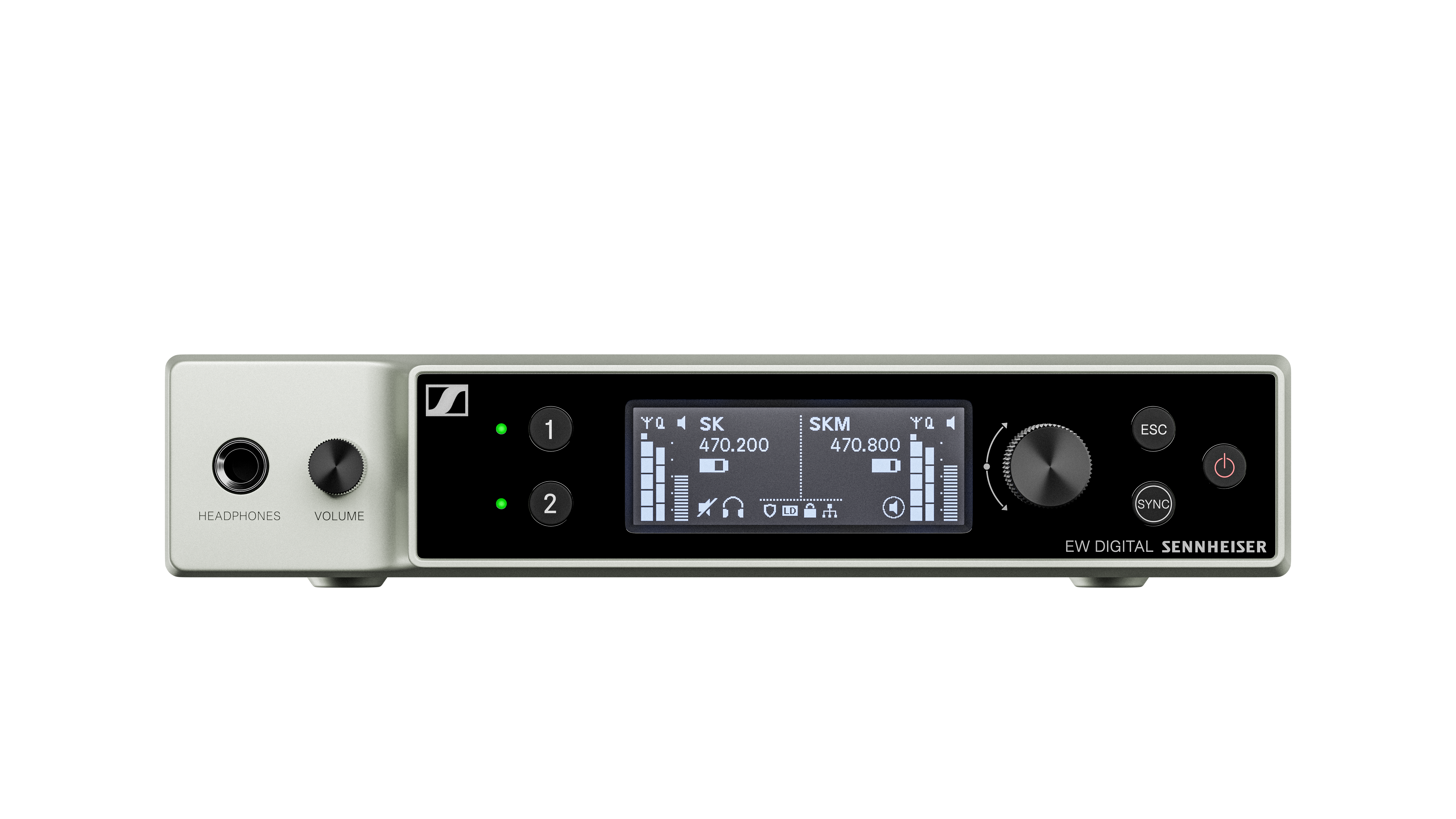 EW-DX EM 2 Two-Channel Digital Wireless Receiver